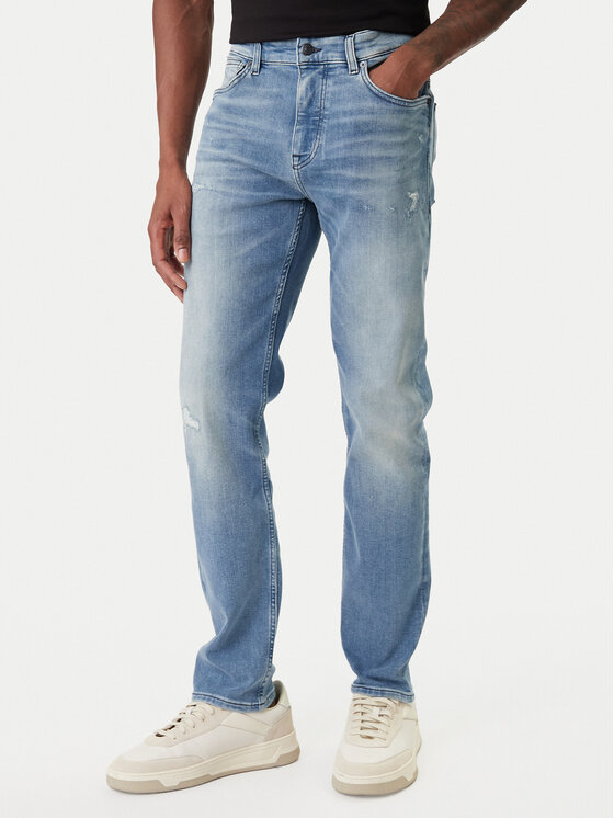 BOSS Jeansy Delaware 50559615 Niebieski Slim Fit