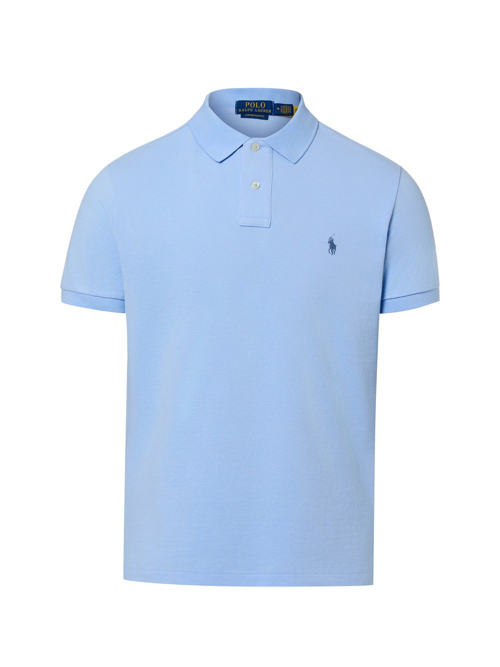 Polo Ralph Lauren Męska koszulka polo Mężczyźni Bawełna niebieski, L