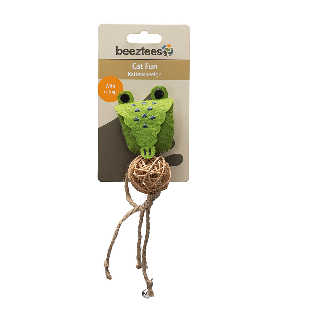 beeztees zabawka dla kota Jungle Raddi - Dł. x szer. x wys.: 18 x 6 x 4 cm