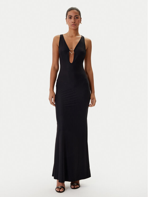 Guess Sukienka wieczorowa O6RK02 KCDE0 Czarny Regular Fit