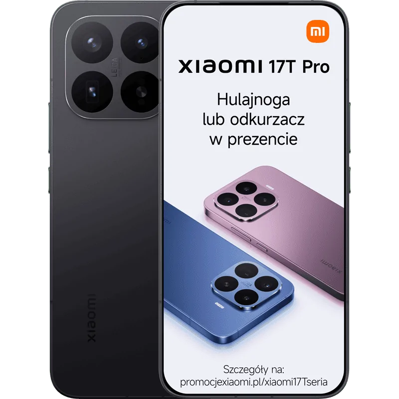 Xiaomi 17T Pro 5G 12/512 GB Czarny