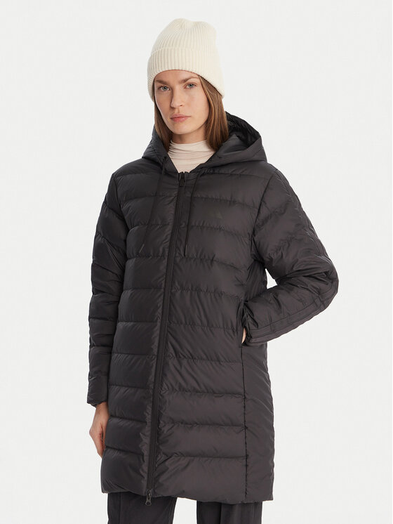 adidas Kurtka puchowa Essentials Climawarm 3-Stripes JM4086 Czarny Regular Fit