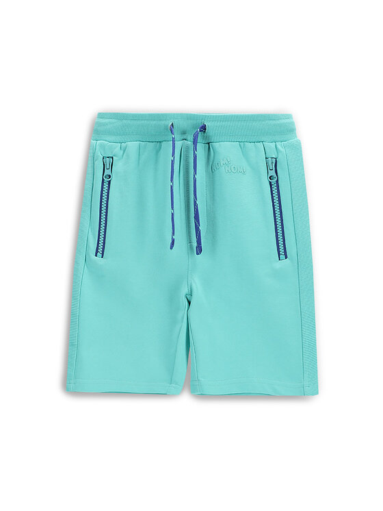 Coccodrillo Szorty sportowe WC5120502IBK Turkusowy Regular Fit