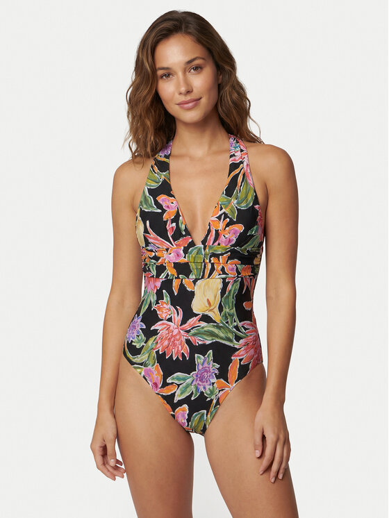 Seafolly Strój kąpielowy Hothouse Flowers 10950-279 Kolorowy