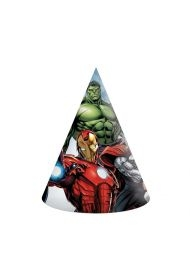 Czapeczki papierowe Avengers Infinity Stones