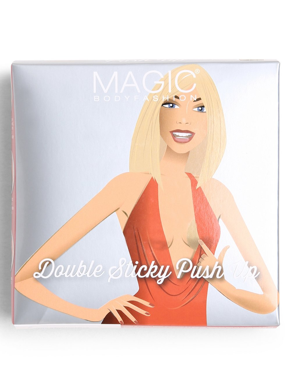 MAGIC Bodyfashion Silikonowe miseczki - push-up Kobiety beżowy, C/D