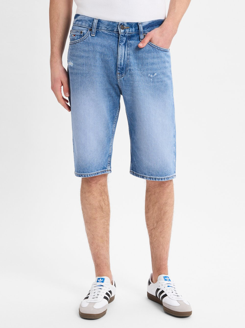 Tommy Jeans Męskie szorty dżinsowe - Ryan Mężczyźni Bawełna niebieski, 34