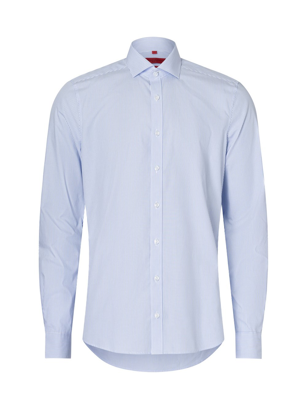 Finshley & Harding Męska koszula biznesowa Mężczyźni Slim Fit Bawełna niebieski, 43