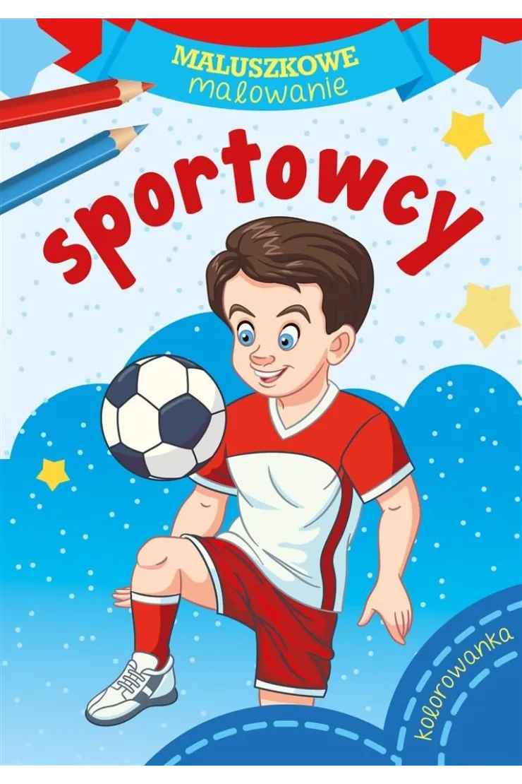 Maluszkowe malowanie. Sportowcy miniaturka
