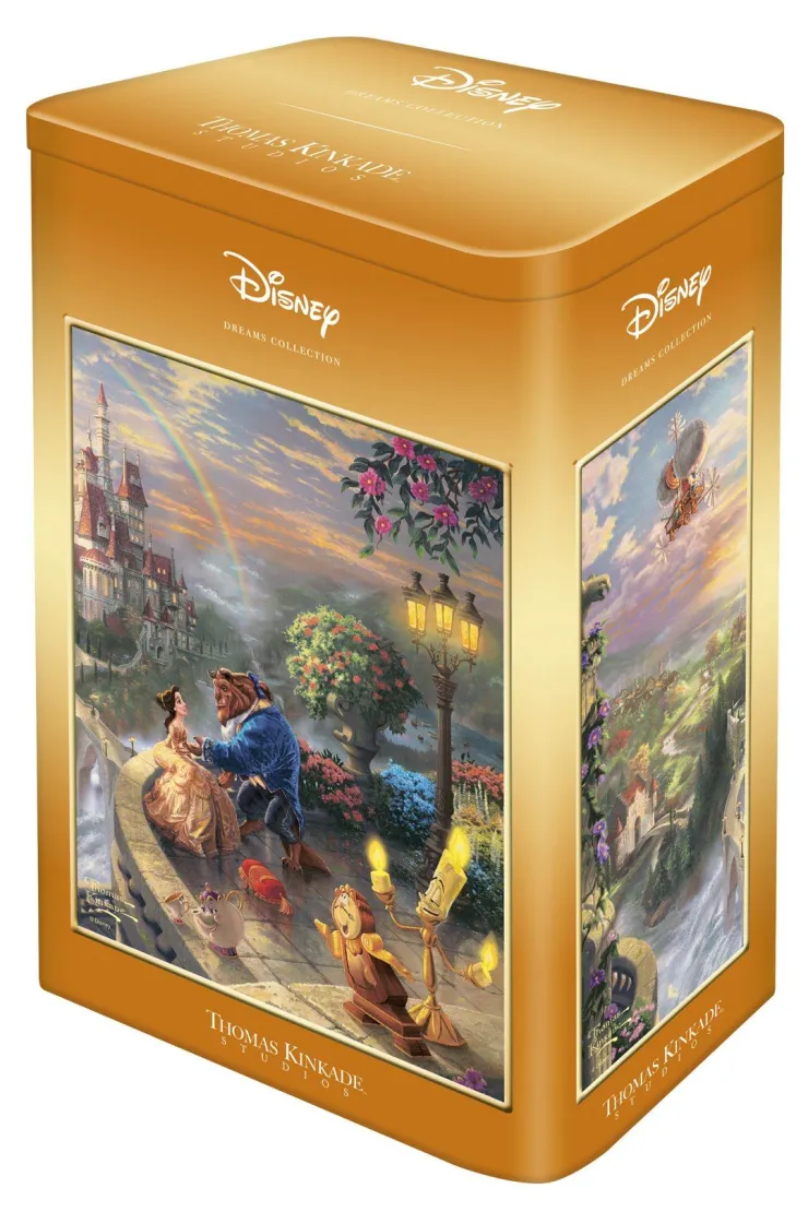 Puzzle 500 el. PQ THOMAS KINKADE Piękna i Bestia