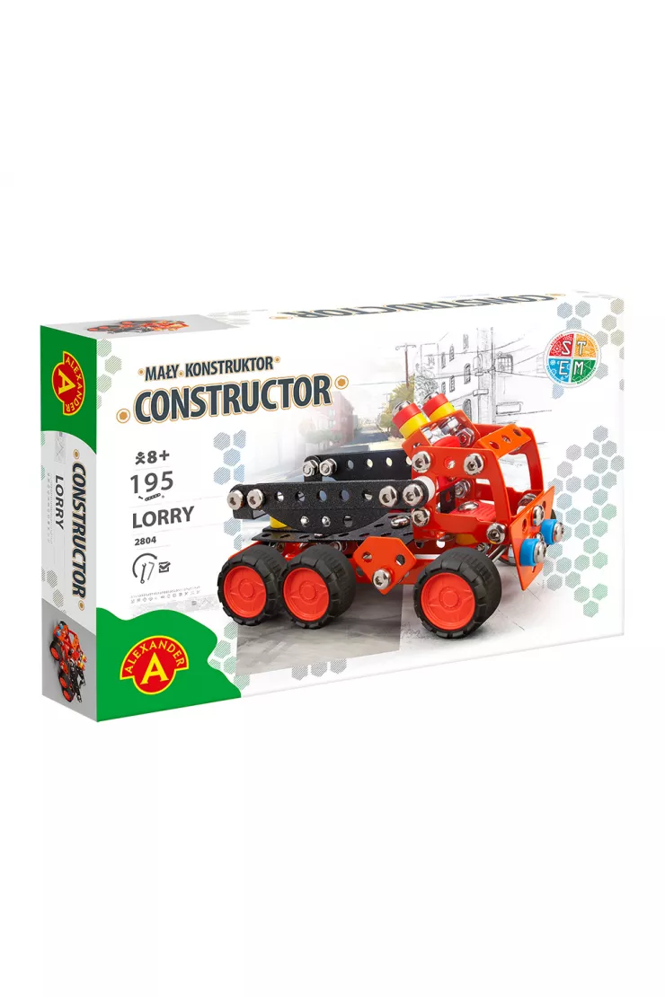  Mały konstruktor 195 el. Lorry
