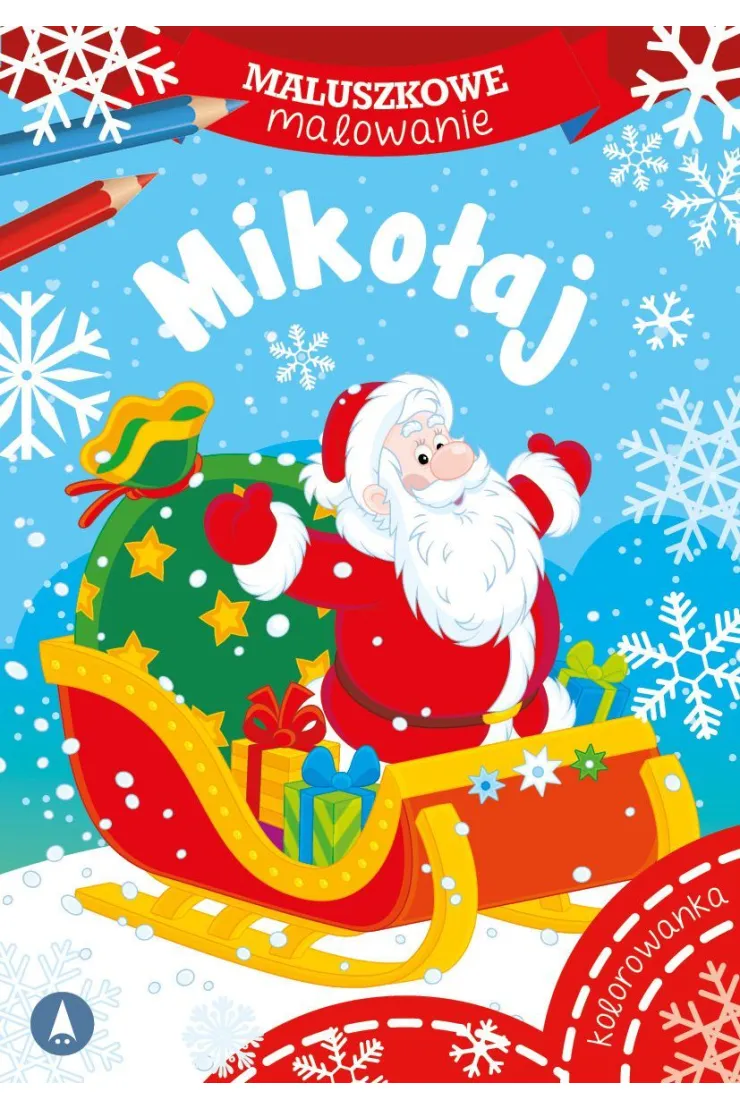 Malowanka A5 Maluszkowe malowanie. Mikołaj SKRZAT 076455 miniaturka