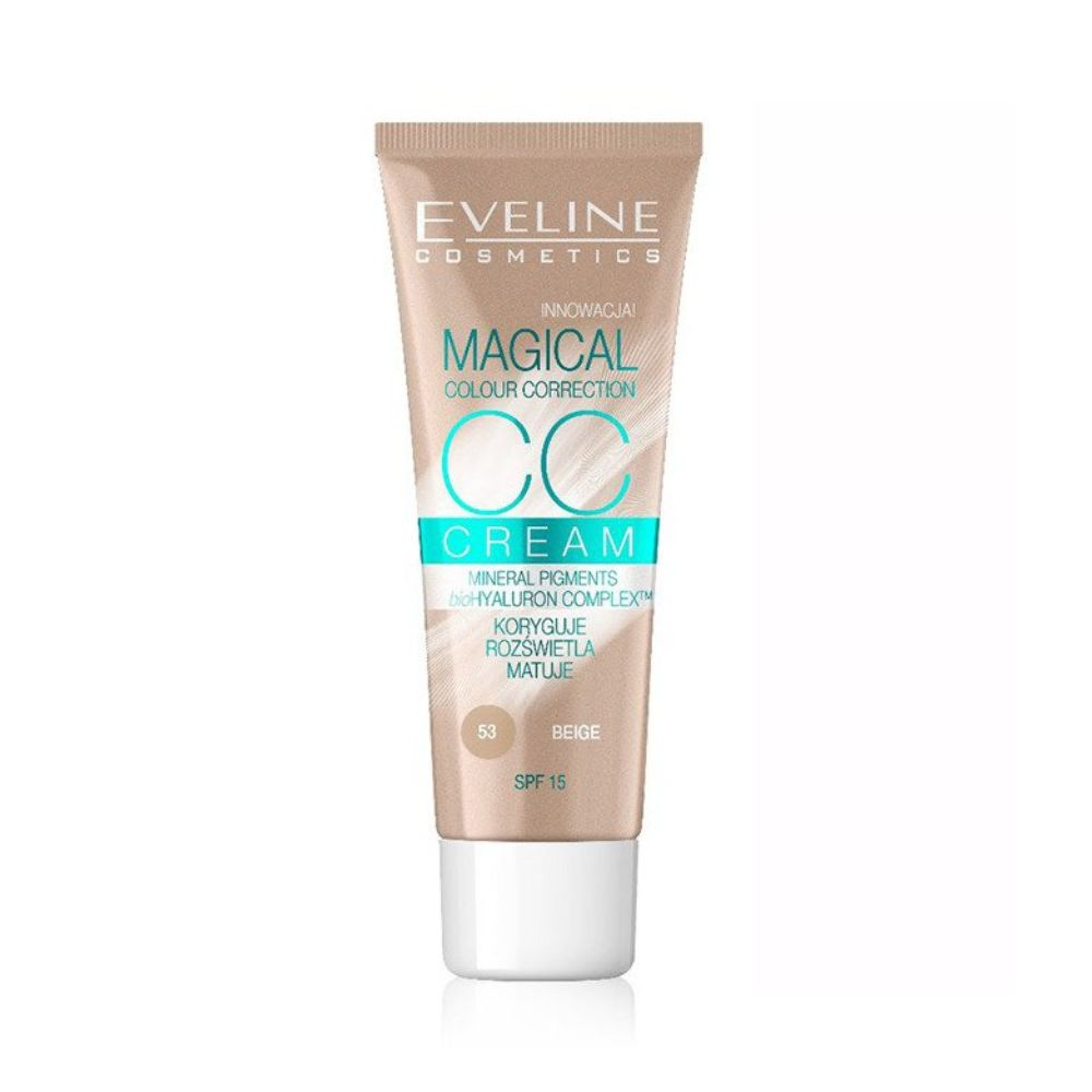 Eveline Magical CC Cream Multifunkcyjny podkład 53 Beige 30 ml miniaturka
