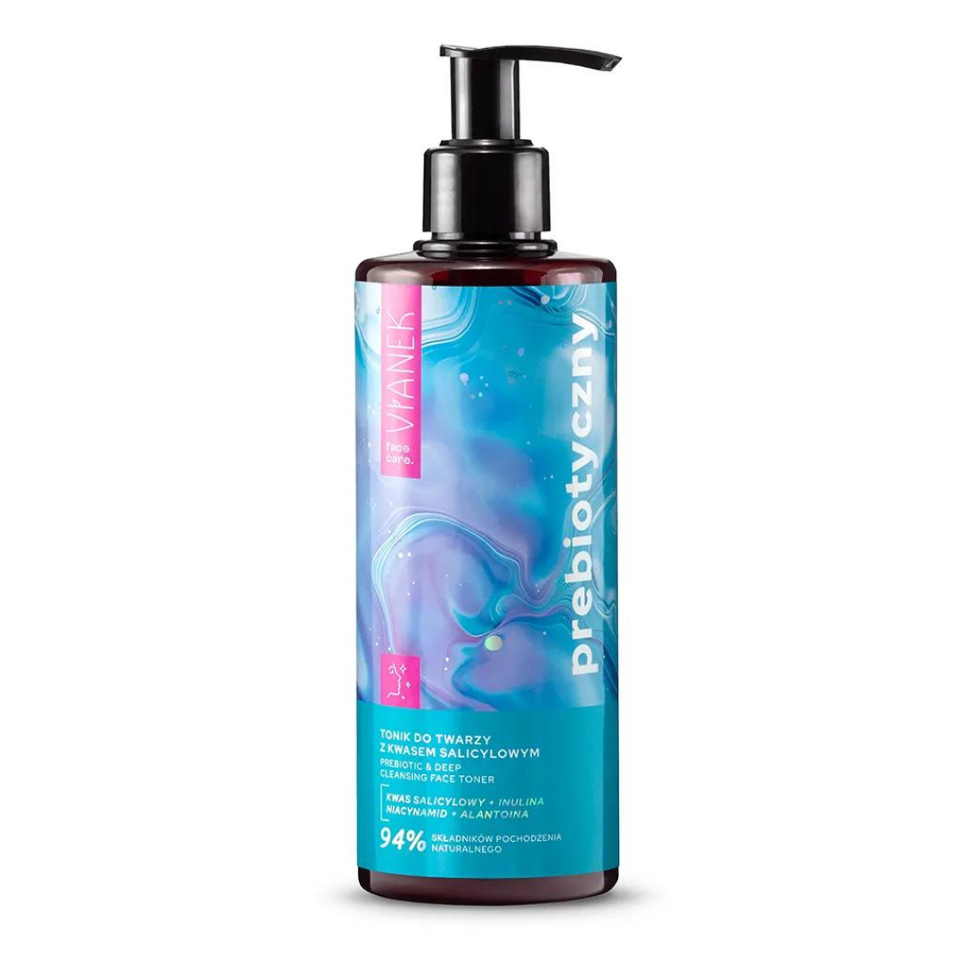 Vianek Prebiotyczny tonik do twarzy z kwasem salicylowym 300ml