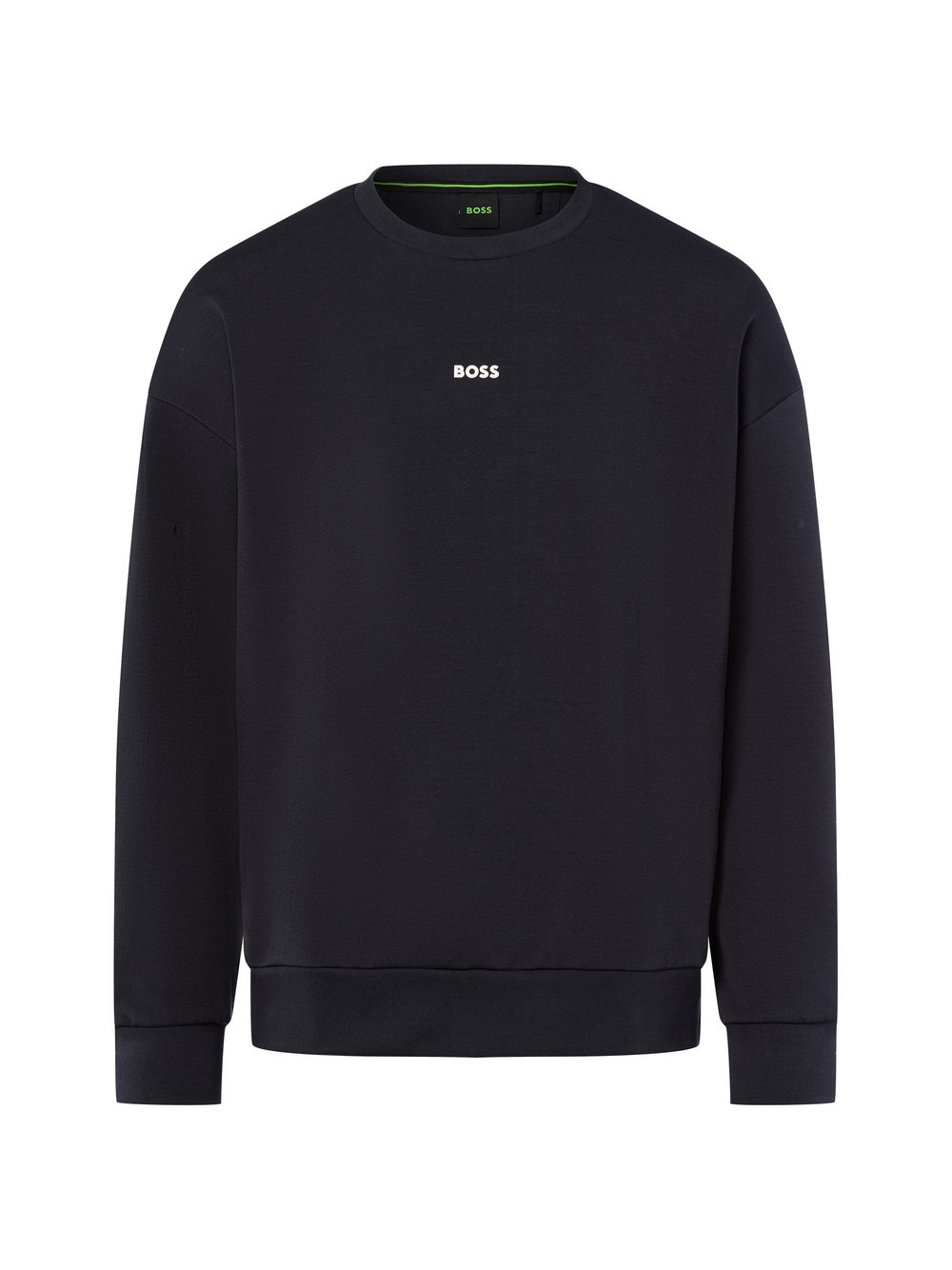 BOSS Green Bluza męska - Stenson Mężczyźni Bawełna niebieski, XL