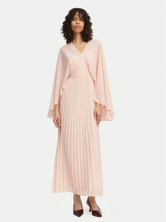 Vero Moda Sukienka wieczorowa Elliana 10348594 Różowy Regular Fit