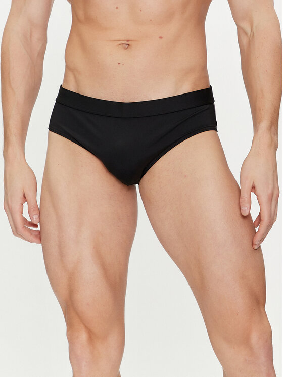 Calvin Klein Swimwear Kąpielówki KM0KM00995 Czarny
