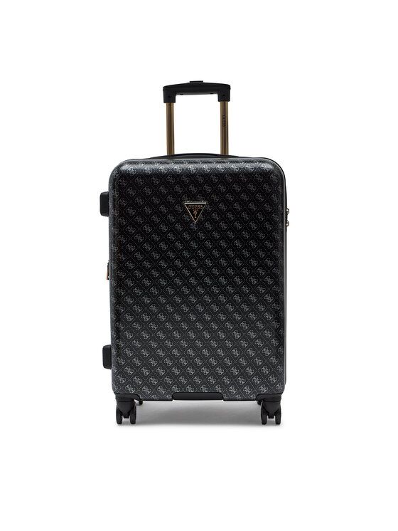 Guess Walizka średnia Jesco (H) Travel Bags TWH838 99820 Czarny