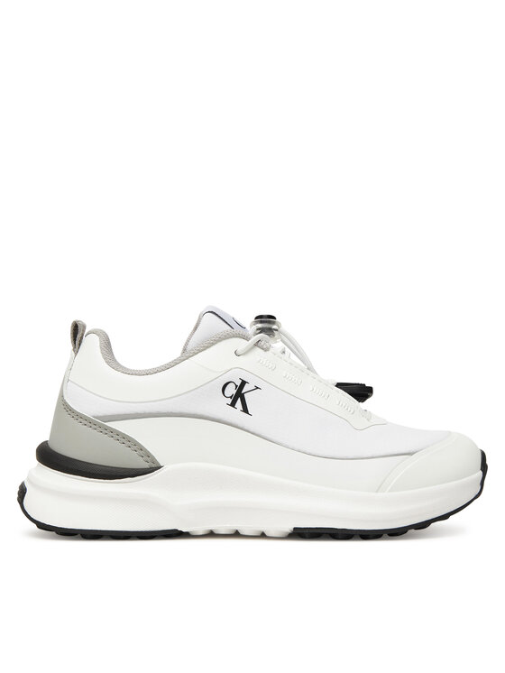 Calvin Klein Sneakersy Low Cut Lace-Up Sneaker V3X9-83171-1844 S Biały