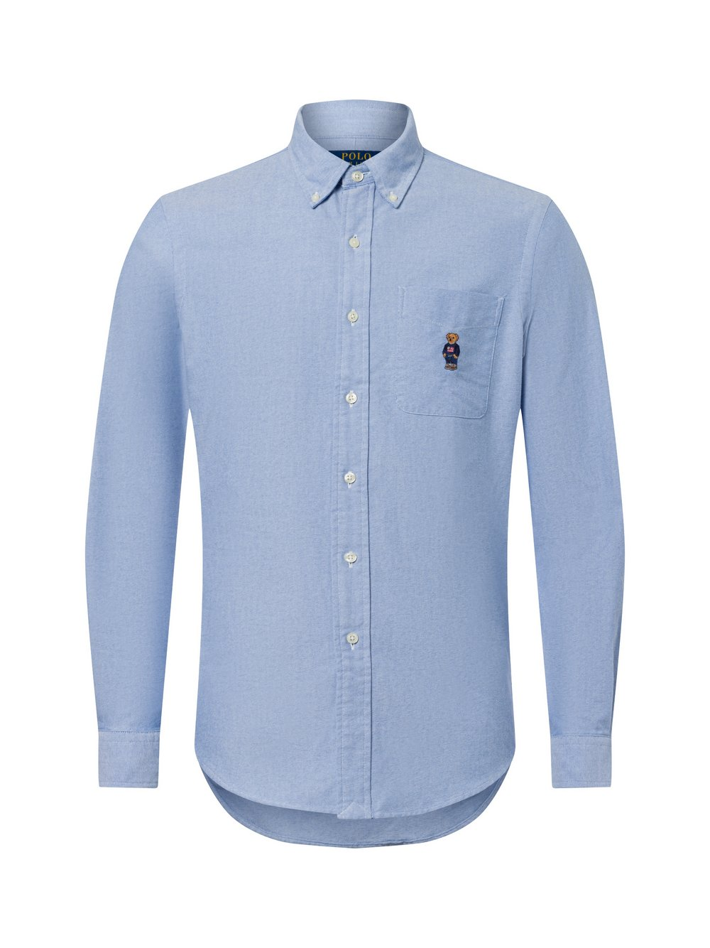 Polo Ralph Lauren Męska koszula casual Mężczyźni Modern Fit Bawełna niebieski, S