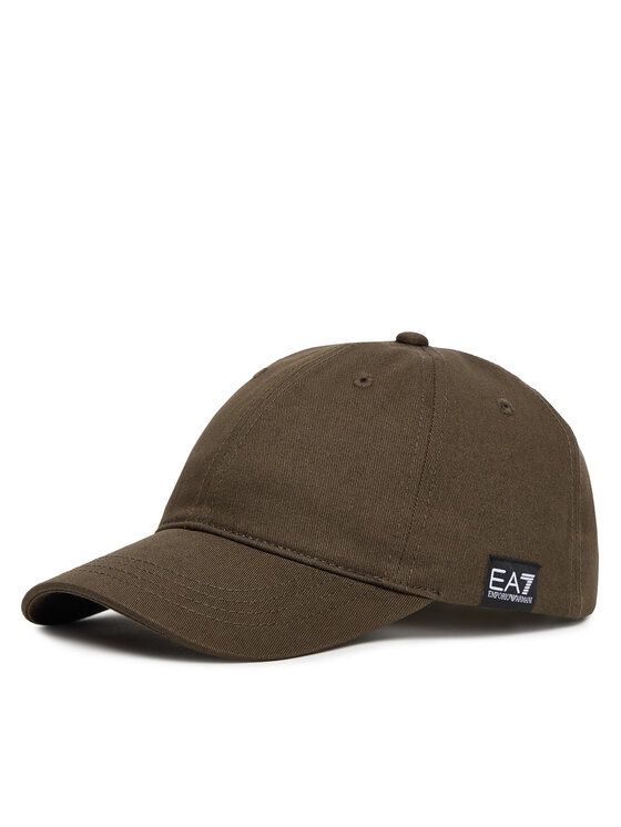 EA7 Emporio Armani Czapka z daszkiem 7X000047 AF11989 U6139 Brązowy