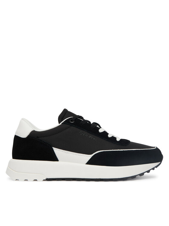 Calvin Klein Sneakersy City Runner Laceup Ny Mix HM0HM02144 Czarny