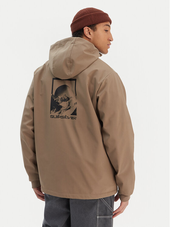 Quiksilver Kurtka snowboardowa Live For The Dream EQYJK04185 Beżowy Regular Fit miniaturka