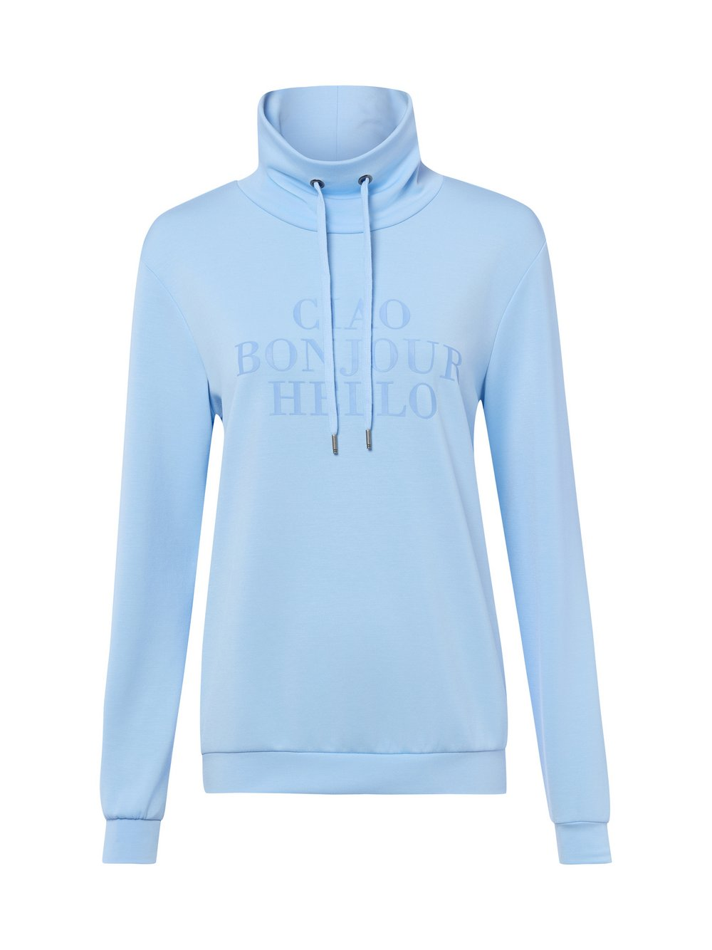 soyaconcept® Bluza damska - Banu Kobiety Materiał dresowy niebieski, M