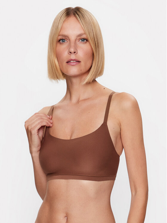 Chantelle Biustonosz top Soft Stretch C16A20 Brązowy