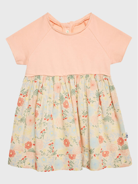United Colors Of Benetton Sukienka codzienna 49RUAV007 Różowy Regular Fit
