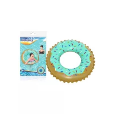 Dmuchane koło do plywania miętowy donut