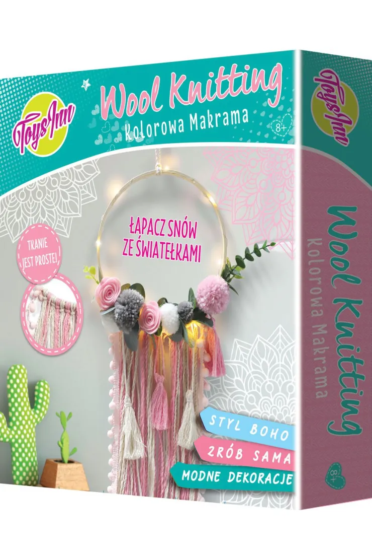 Makrama - łapacz snów