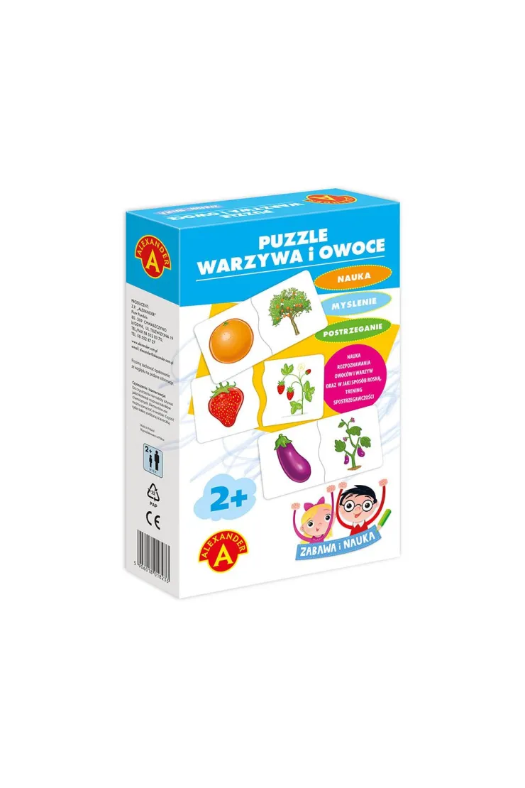 Puzzle Warzywa i Owoce