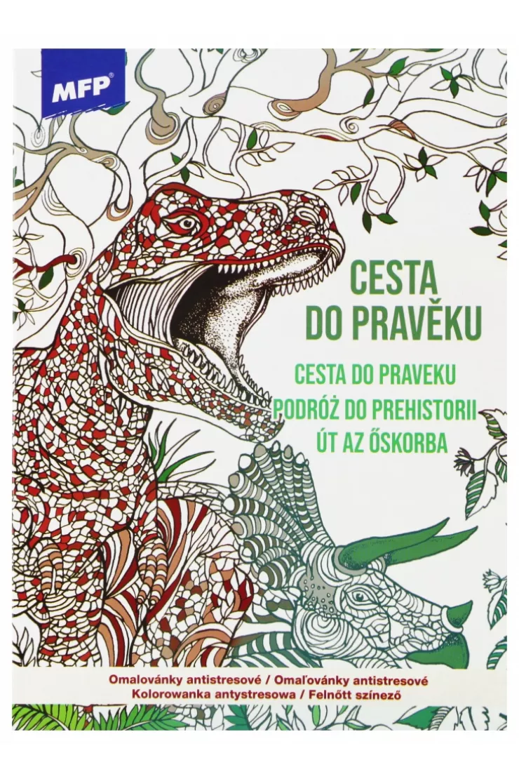 Kolorowanka antystresowa Podróż do prehistorii 5301179