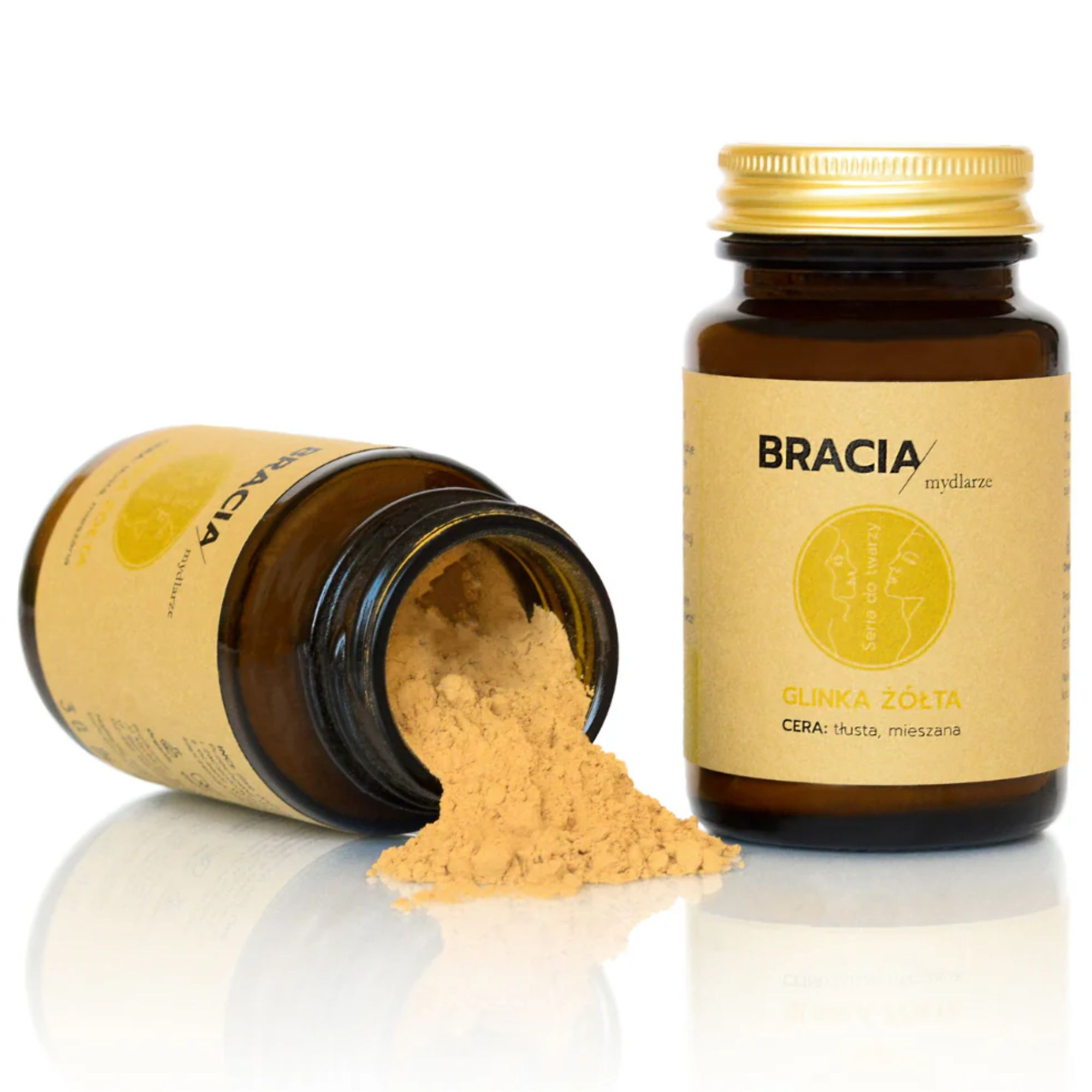 Bracia Mydlarze Glinka Żółta 75 ml