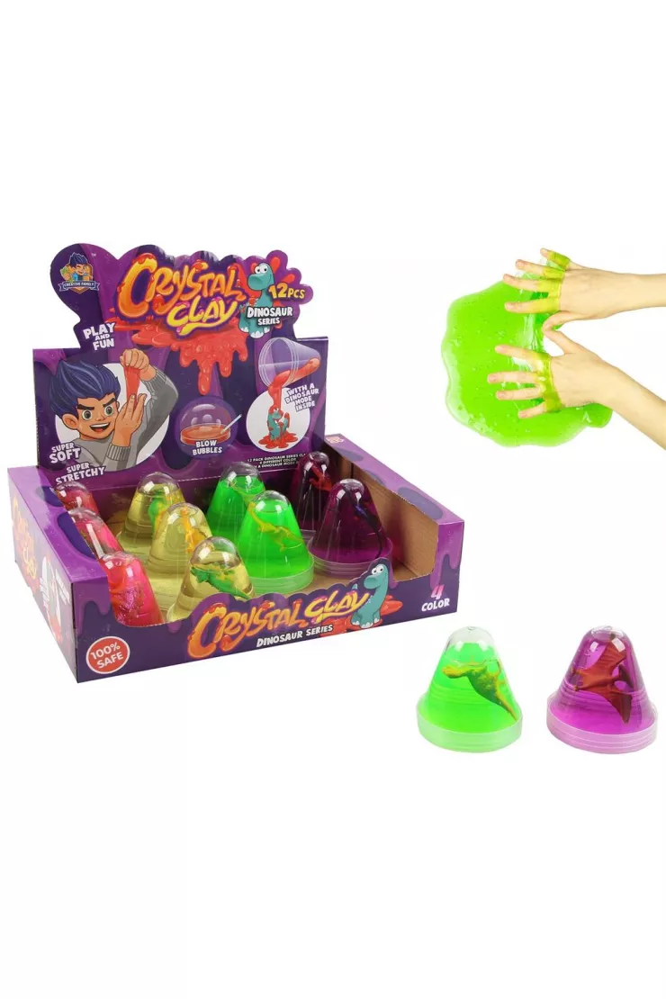 Masa magiczna slime z dinozaurem 150g