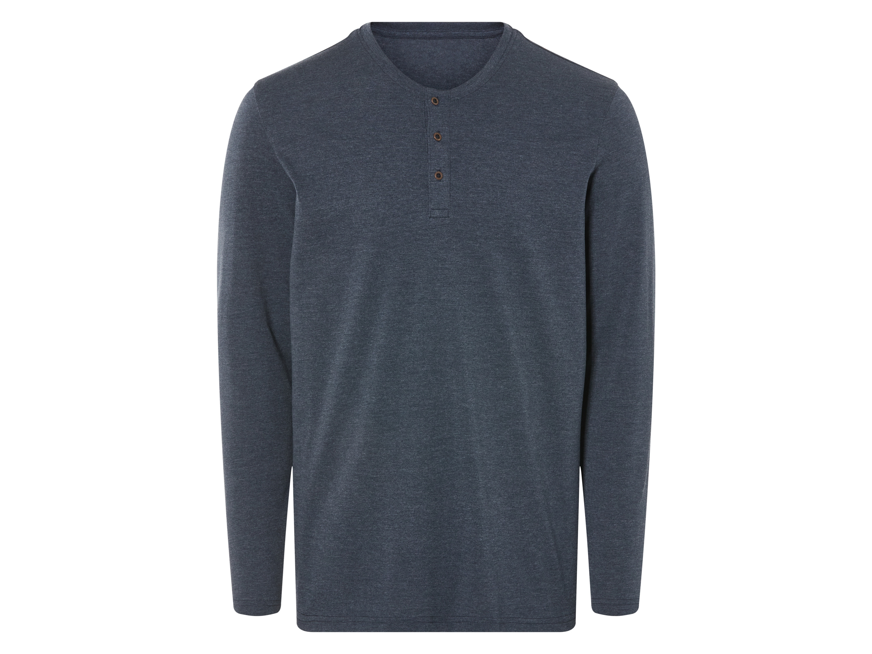 LIVERGY® Koszulka męska z długim rękawem (Granatowy, S (44/46)) miniaturka
