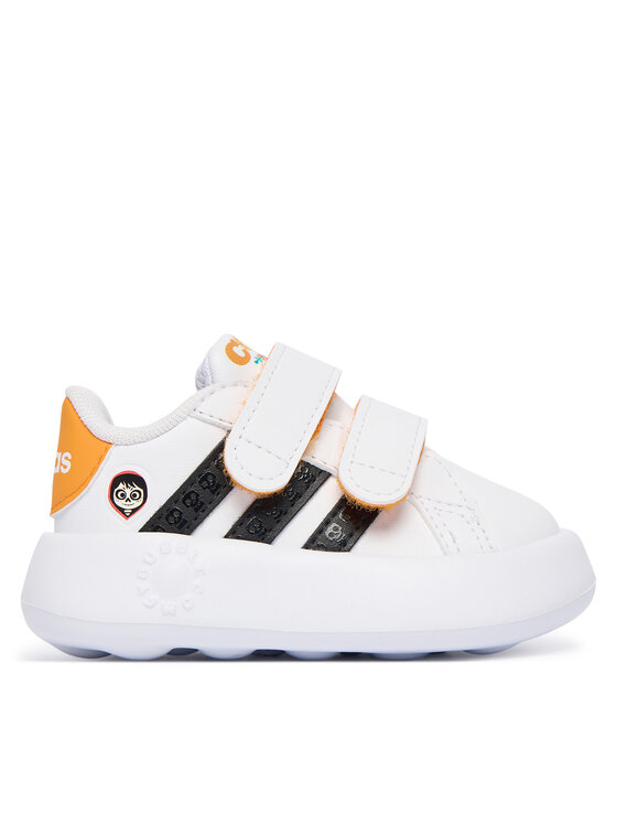 adidas Sneakersy Disney Coco Grand Court JR5625 Biały