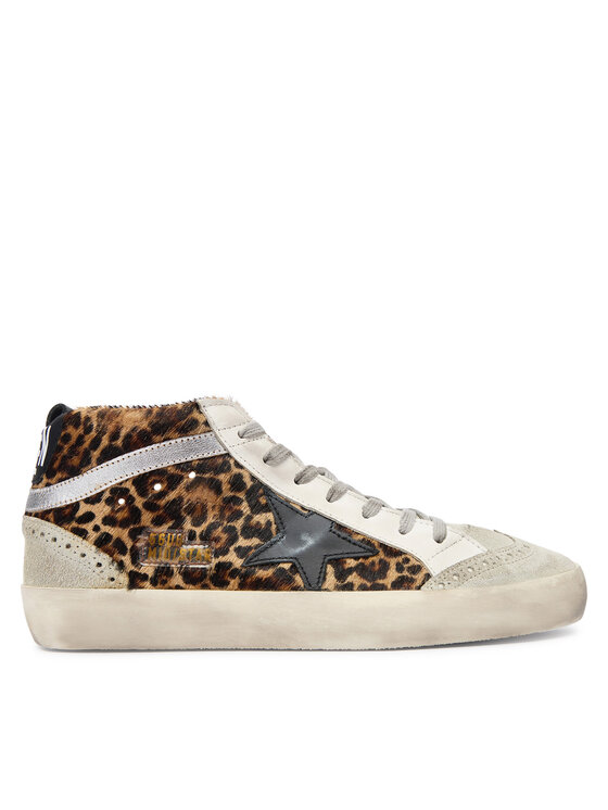 Golden Goose Sneakersy Mid Star Classic GWF00122.F003766.81933 Brązowy