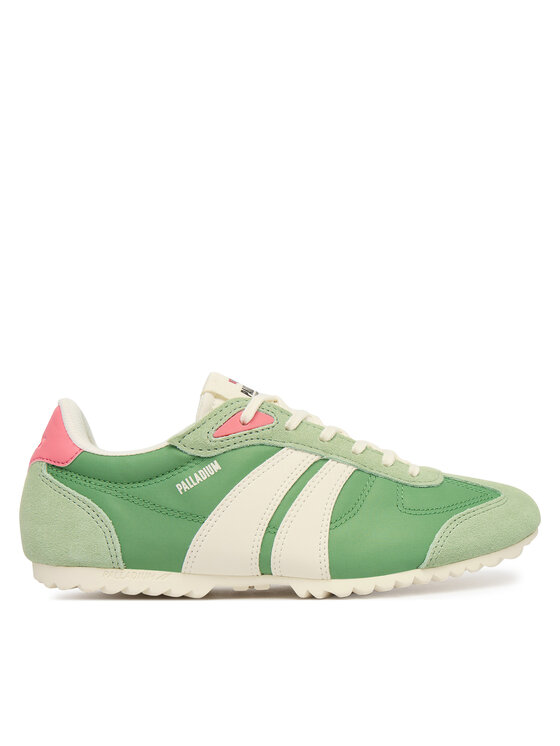 Palladium Sneakersy Pallaracer Flame 94644-399-M Zielony