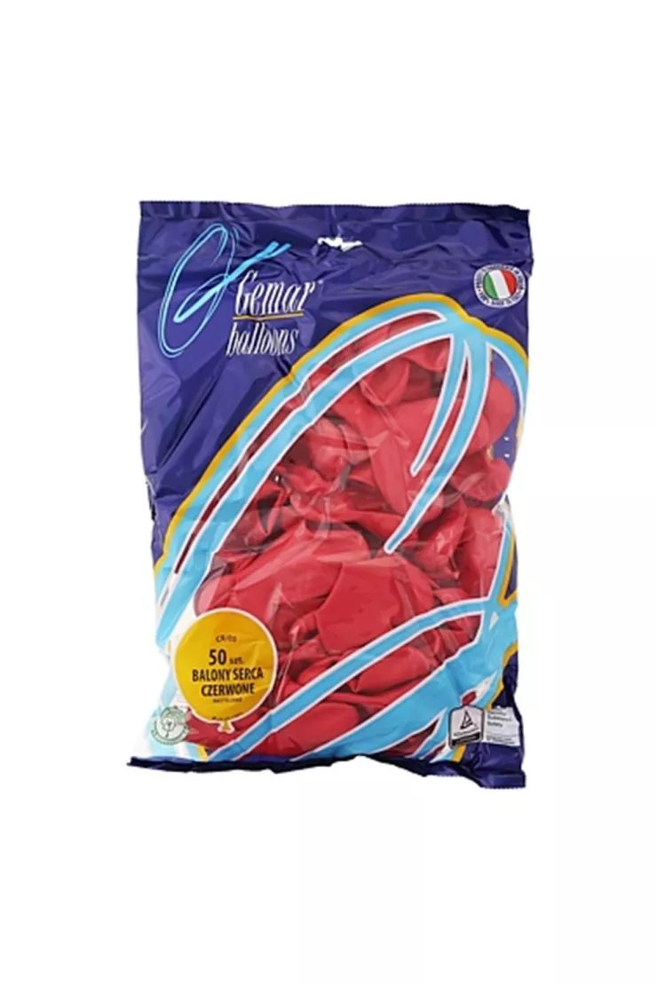 Balony Serca pastelowe