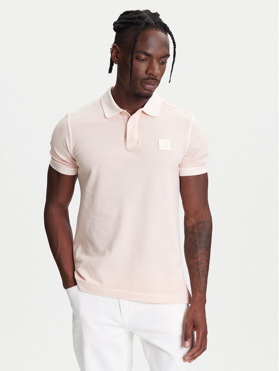 United Colors Of Benetton Polo 3089U302D Różowy Regular Fit