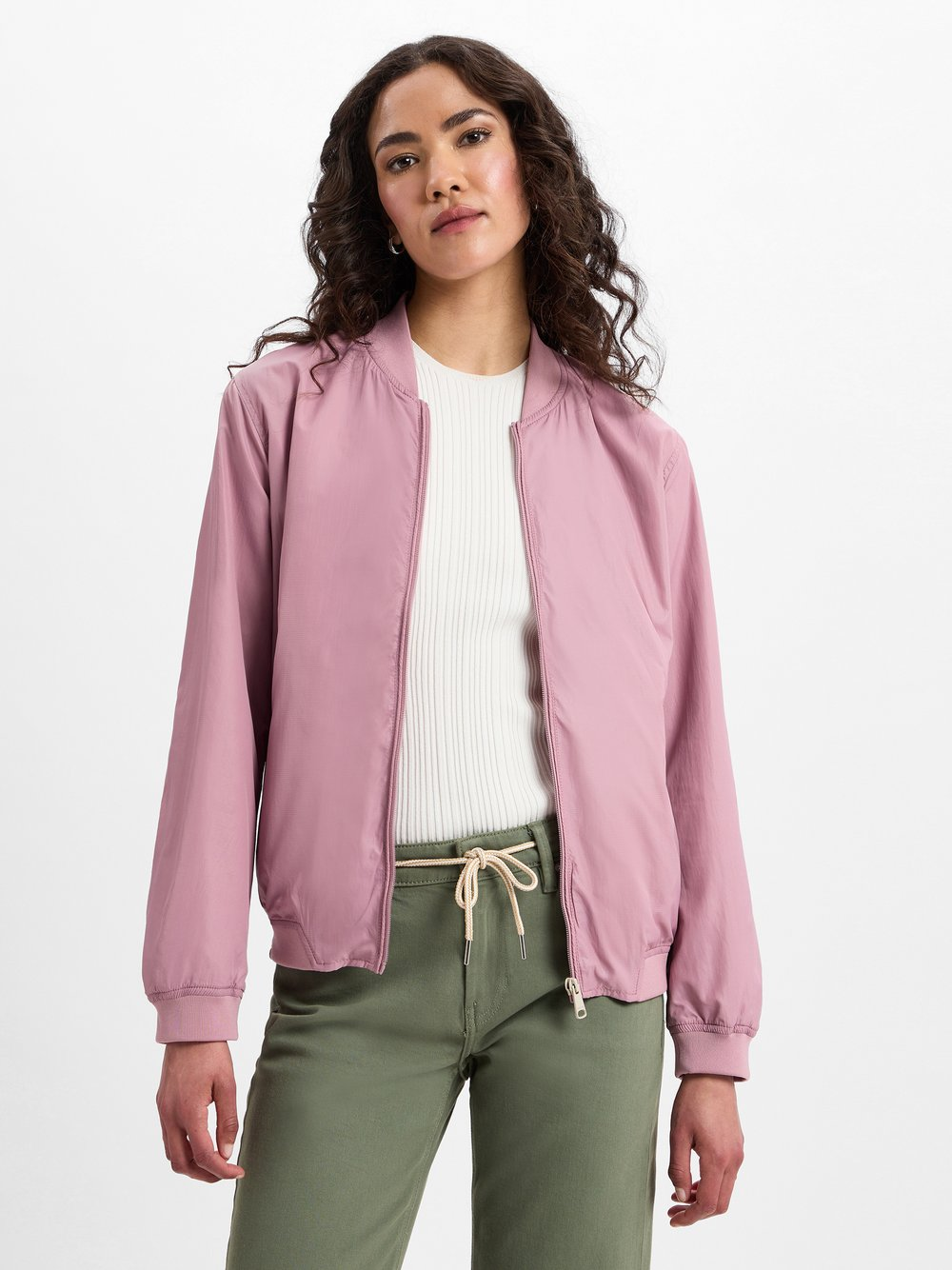 Ragwear Bluza damska - Placida Kobiety różowy jednolity, M