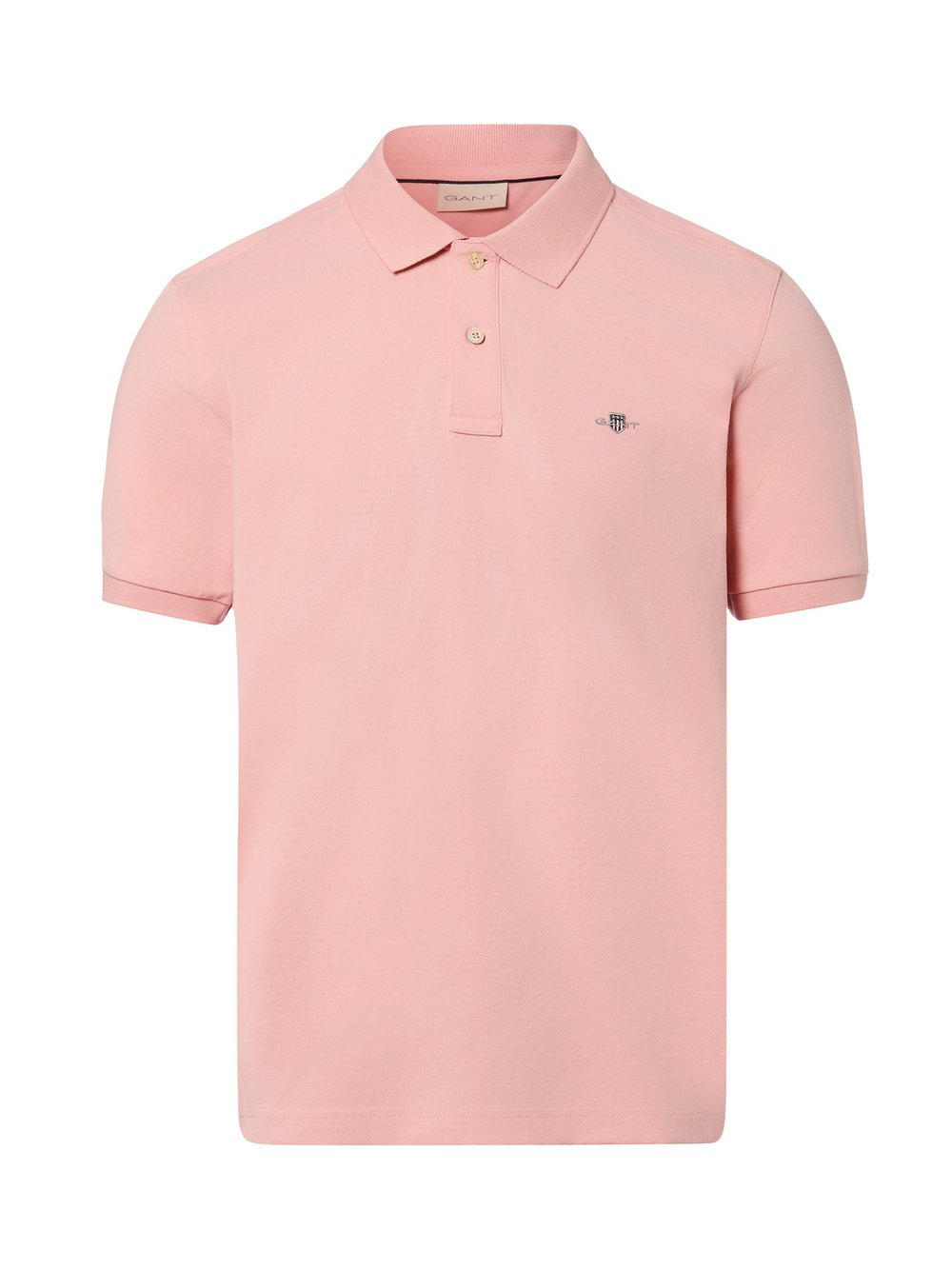 Gant Męska koszulka polo Mężczyźni Bawełna wyrazisty róż, XL