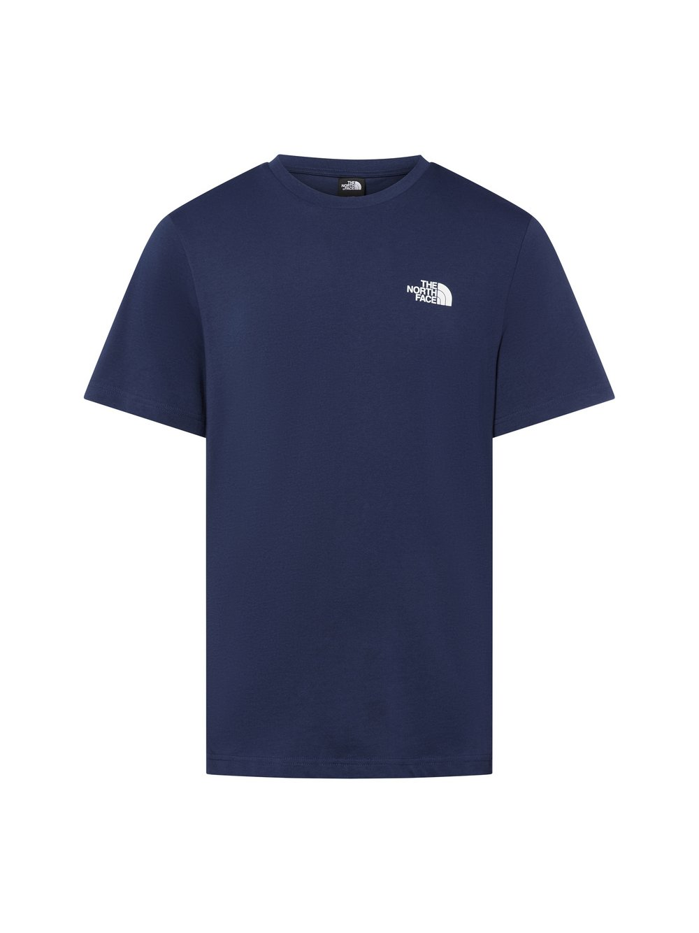 The North Face Koszulka męska Mężczyźni Bawełna niebieski jednolity, XS