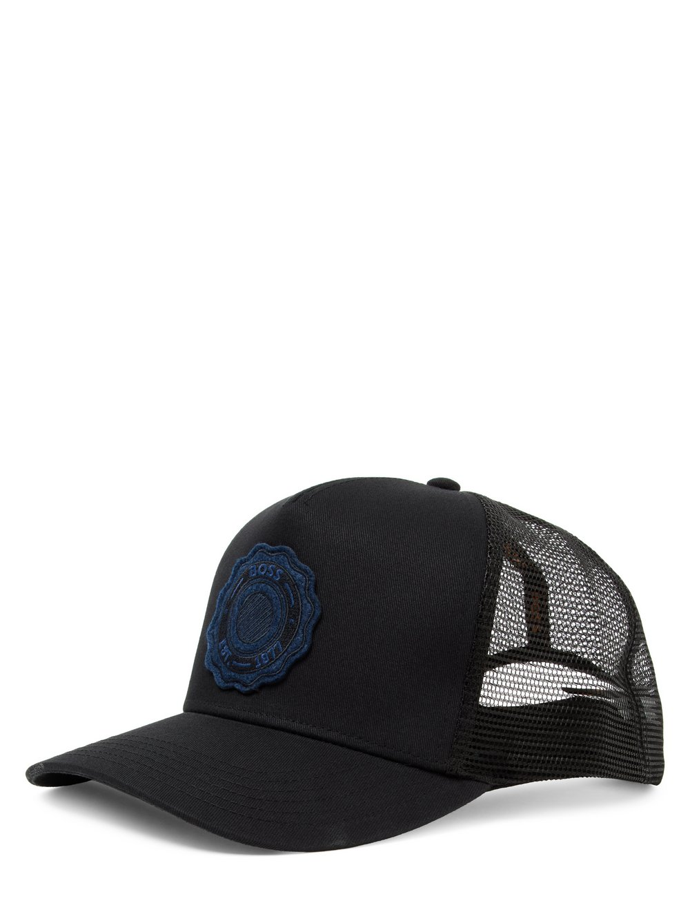 BOSS Orange Czapka męska - Elliot-Varsity Mężczyźni Bawełna czarny, ONE SIZE
