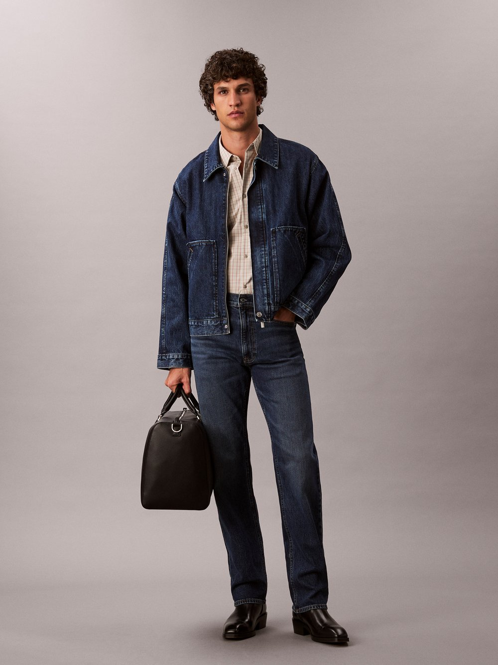 Calvin Klein Jeans Dżinsy Mężczyźni Bawełna niebieski, 36-34