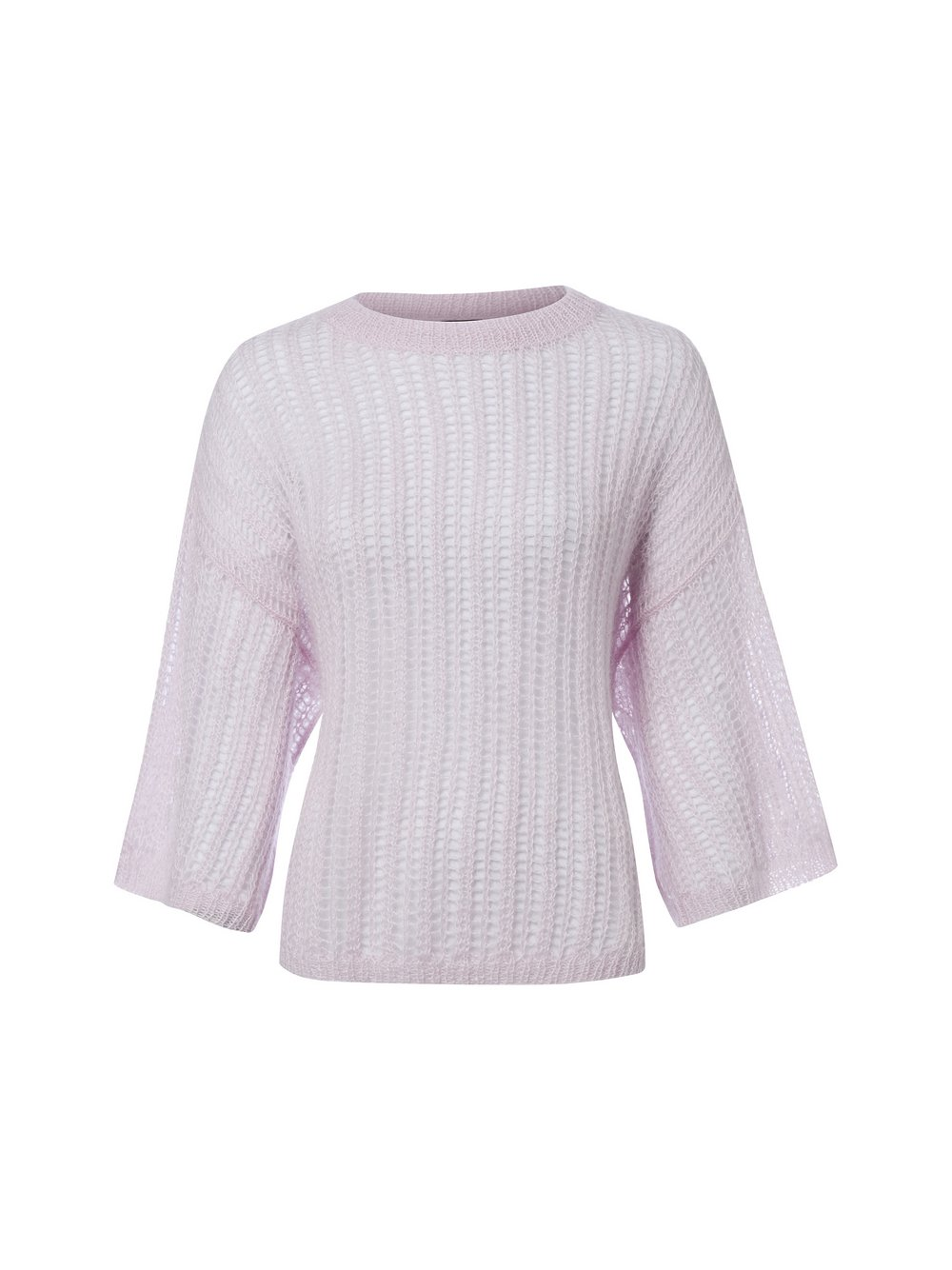 BOSS Orange Damski sweter z moheru i wełny - Frug Kobiety Wełna lila, M