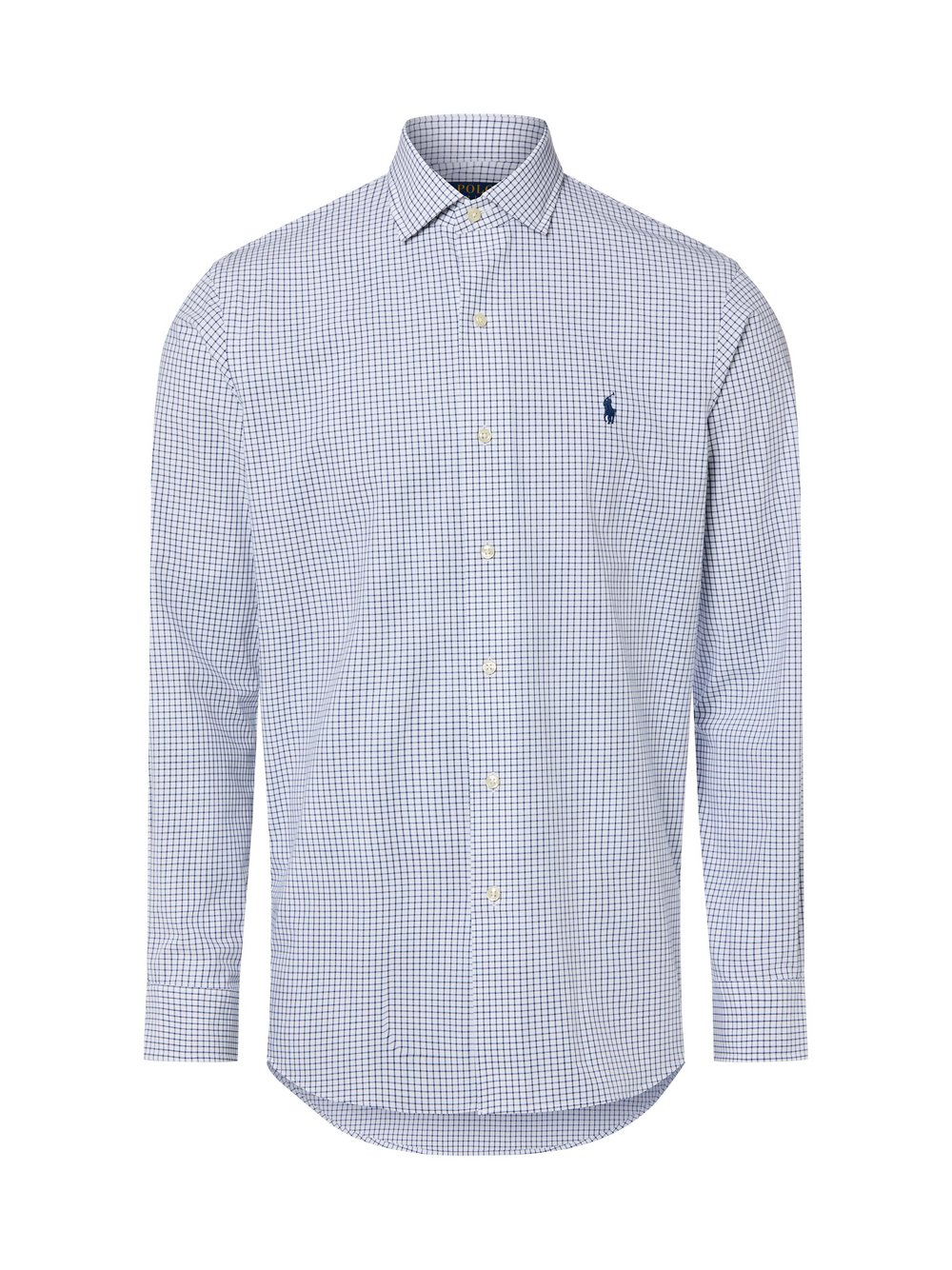 Polo Ralph Lauren Męska koszula biznesowa Mężczyźni Modern Fit Bawełna niebieski|biały, M
