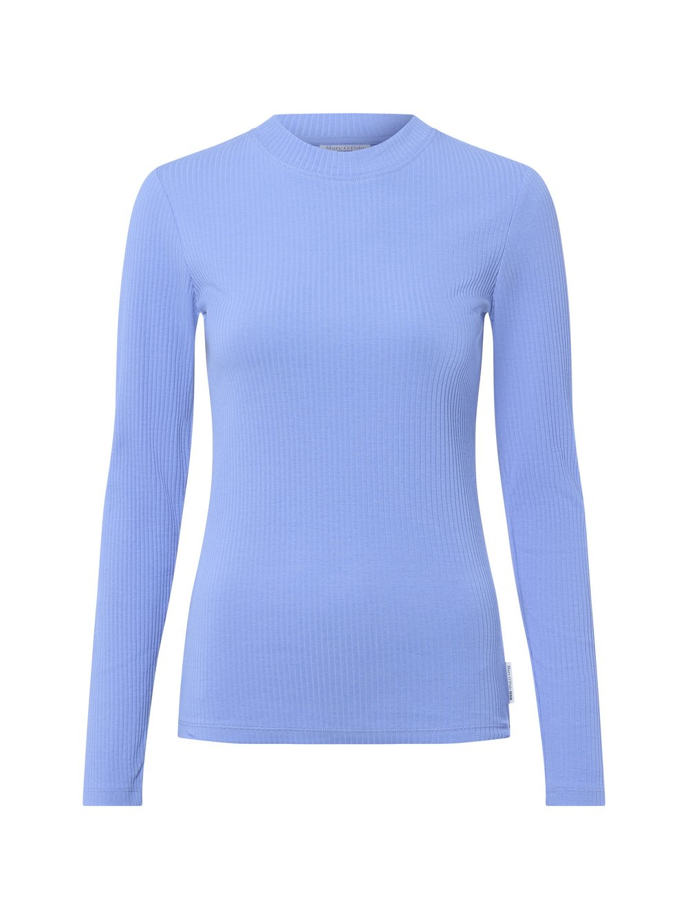 Marc O'Polo Denim Damska koszulka z długim rękawem Kobiety Bawełna niebieski, XS
